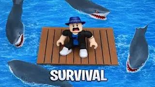 🐙 Raft 101 Survival | Can I Survive the Ocean in Roblox?! 🌊