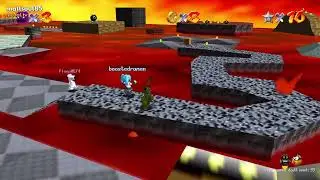 Random Funny Moments I had in SM64 Co-op