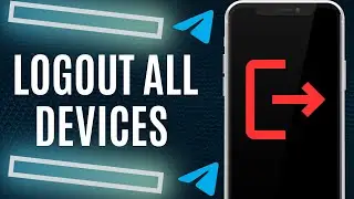 How To Logout All Devices On Telegram | iOS & Android