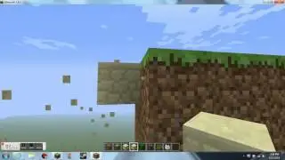 Minecraft Tutorial : How to make Sky Block Without Downloading