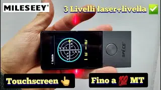Metro laser professionale fino a 100mt e touchscreen 😮 | Mileseey d9 Pro | Distance meter telemetro