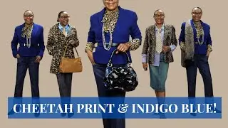 Get READY for BOLD Fashion in 2025 with CHEETAH PRINT and INDIGO BLUE!