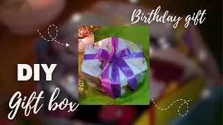 DIY Gift Box 🎁 | Birthday gift | hamper box | trending gift box | handmade