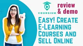 Coursium Review and Demo Video &ndash; Amazing AI-Based e-Learning Course Builder
