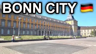 [4K] Germany's Former Capital - Bonn City Cycling Tour