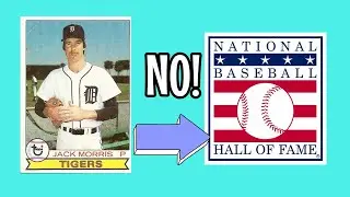 Destroying the argument that Jack Morris belongs in the Baseball Hall of Fame!