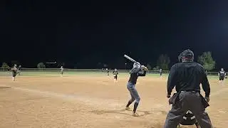 Evie Brown Doubles vs Desert Legacy Softball in Don Battles On Showcase
