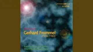 Lieder der Stille , Op. 4: No. 3. Indess deine mutter dich stillt