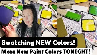 Swatching Fresh Junk Monkey Paint Colors for the First Time!!