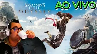 𝙇𝙄𝙑𝙀🔴🎮Bom dia! Caf&eacute; com Tiag&atilde;o / Assassins Creed Odyssey ep 15
