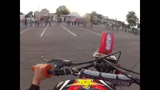 Gage Sutton's first stunt show at Sprockets on Speedway