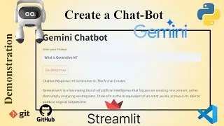Creating a Gemini Chatbot using Streamlit UI