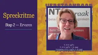 Spreekritme | De eerste stappen naar Verstaanbaar Nederlands - NT2Spraak