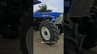 New Holland 66105 4x4 Turbo Tractor #Turbo #NewHolland66105 #Tractor #ShortsViral #Short #Shorts