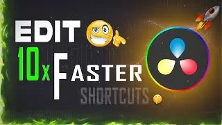 Top Shortcuts Every Editor MUST KNOW in DaVinci Resolve 19 | Telugu