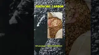 You Won&rsquo;t Believe This Clean Charcoal Comes from Pistachio Waste #shorts #charcoal