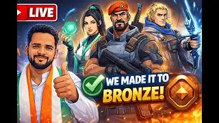 Can We Go From Iron to Bronze?  Part 3 | Solo Queue| Valorant  Live