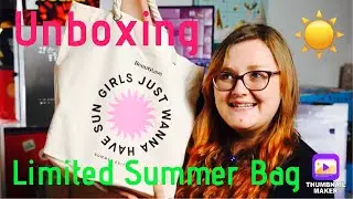 UNBOXING | Pink Box Summer Edition || The bag is AWESOME!!