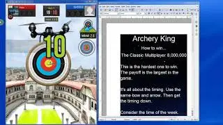 Archery King  - by Miniclip - how to win the Classic 8 000 000 demo