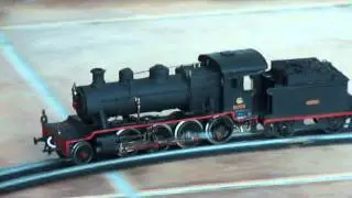 Locomotora vapor H0 Renfe 140-2054