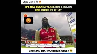 Chris Gayle 66 balls 175 runs ☠️☠️| #cricket #ipl #rcb #chrisgayle #power #trending #viral #shorts