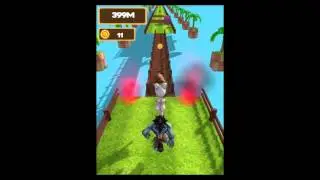 Crazy Pig Run Escape Wolf 3D IOS Game