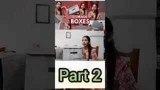 Household essentials || Storage boxes #shorts