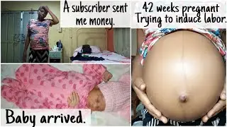FOURTY TWO(42) WEEKS PREGNANT WITHOUT LABOR | TRYING TO INDUCE LABOUR