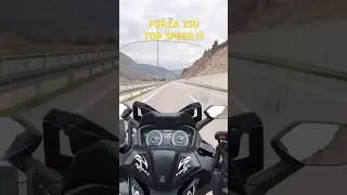 Forza 250 top speed !!! #motorcycle #honda #forza250