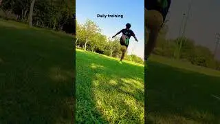 Daily training#football#ball#nature#