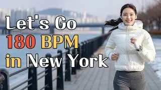 Плейлист «Пробежка у Гудзона, NY» | Музыка для зала | Running BGM Energy Drive | POP˚Dance˚Running