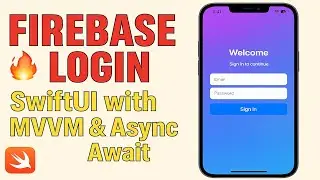 Firebase Login &mdash; SwiftUI Async/Await Made Simple