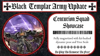 Black Templar Army Update Centurion Squad: True-Scale and full Magnetized Weapons