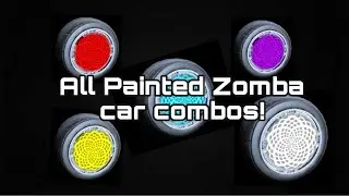 Rocket League, All Painted Zomba Car Combos!