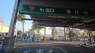 イオンモール北戸田『立体』駐車場出口から｜戸田市 美女木東 ショッピングセンター