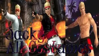 Dead or Alive 5 Last Round: All Jacky Costumes (Victory Poses)