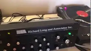 Vintage Bozak Cma-10-2DL rotary mixer plus RLA Richard Long power strip  not urei rane ars