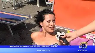 Margherita di Savoia - Caldo record, i rimedi dei cittadini