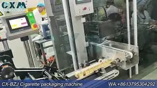 3D overwrapping machine | Cigarette pack wrapper | Vape box packaging