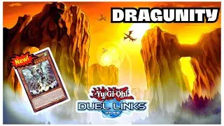 DRAGUNITY & TEMPEST, DRAGON RULER OF STORMS WITH DRAGON-PIERCING LANCE SKILL YU GI&nbsp;OH&nbsp;DUEL&nbsp;LINKS