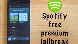 Ios9 Spotify free premium tweak TaiG jailbreak any ios device