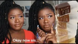 New Milani screen queen foundation review| Is it black girl friendly??
