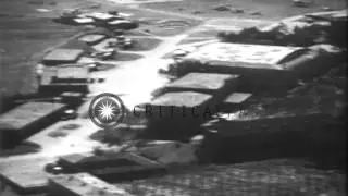 General Eisenhower inspects the fighter and bomber base of United states 9th Air ...HD Stock Footage