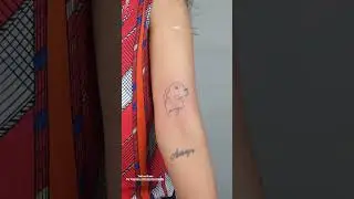 Minimalist Dog Tattoo | Custom Pet Line Art Design