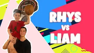 Basketball with my Mini-Me | RHYS MIGUEL