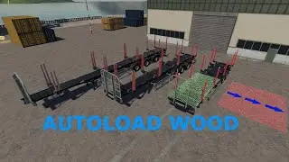 FS19 - Fliegl Timber Runner Wide With Autoload Wood v1.1.0.0