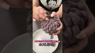 Organic Purple Custard Apple &ndash; A Sweet Surprise 🍃🫒#fruits #shortvideo #custard