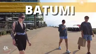 🇬🇪 4K HDR  |  Batumi 2025 Seafront Promenade Walking Tour