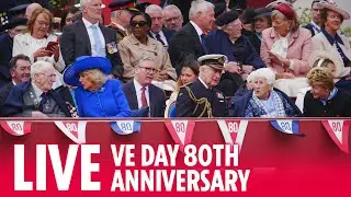 Royal family watch military procession in London ahead of 80th VE Day anniversary