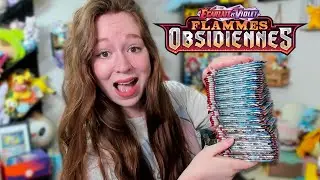 INCROYABLE GOLD ! Ouverture de 50 boosters Pok&eacute;mon EV3 Flammes Obsidiennes !